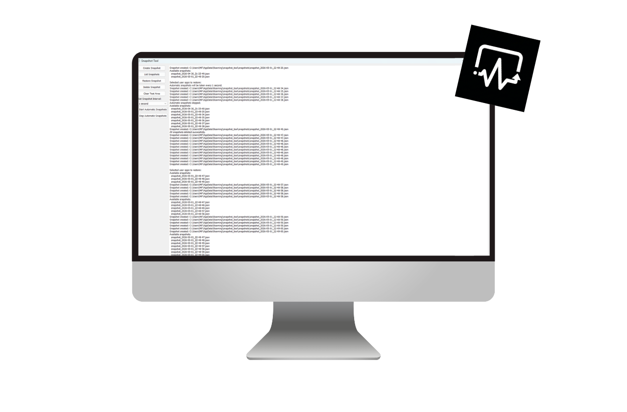 Snapshot Tool - System Process Capture and Restoration